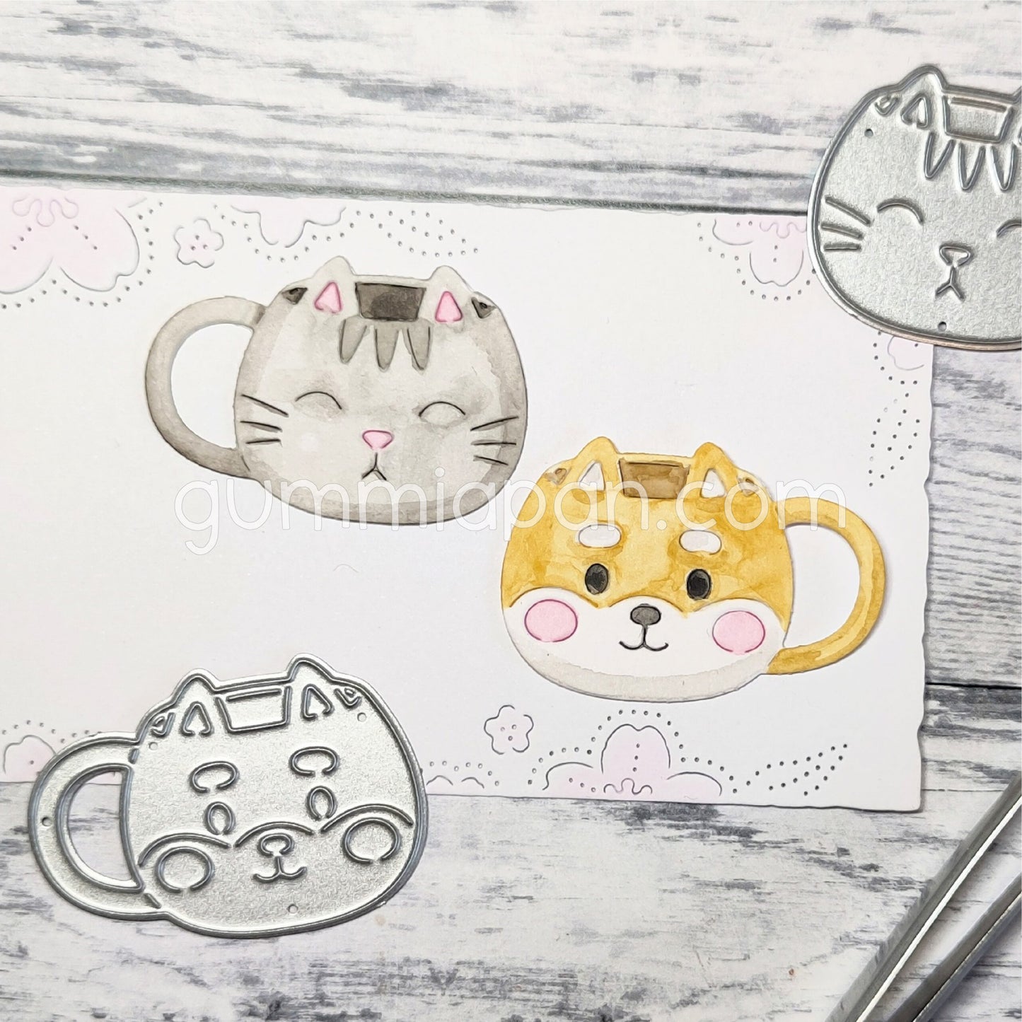 Gummiapan - Kawaii Mugs Die