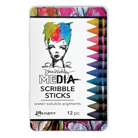 Dina Wakley - Scribble Sticks - Set 5