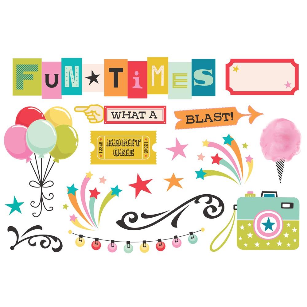 Simple Stories - Fun Times - Page Pieces