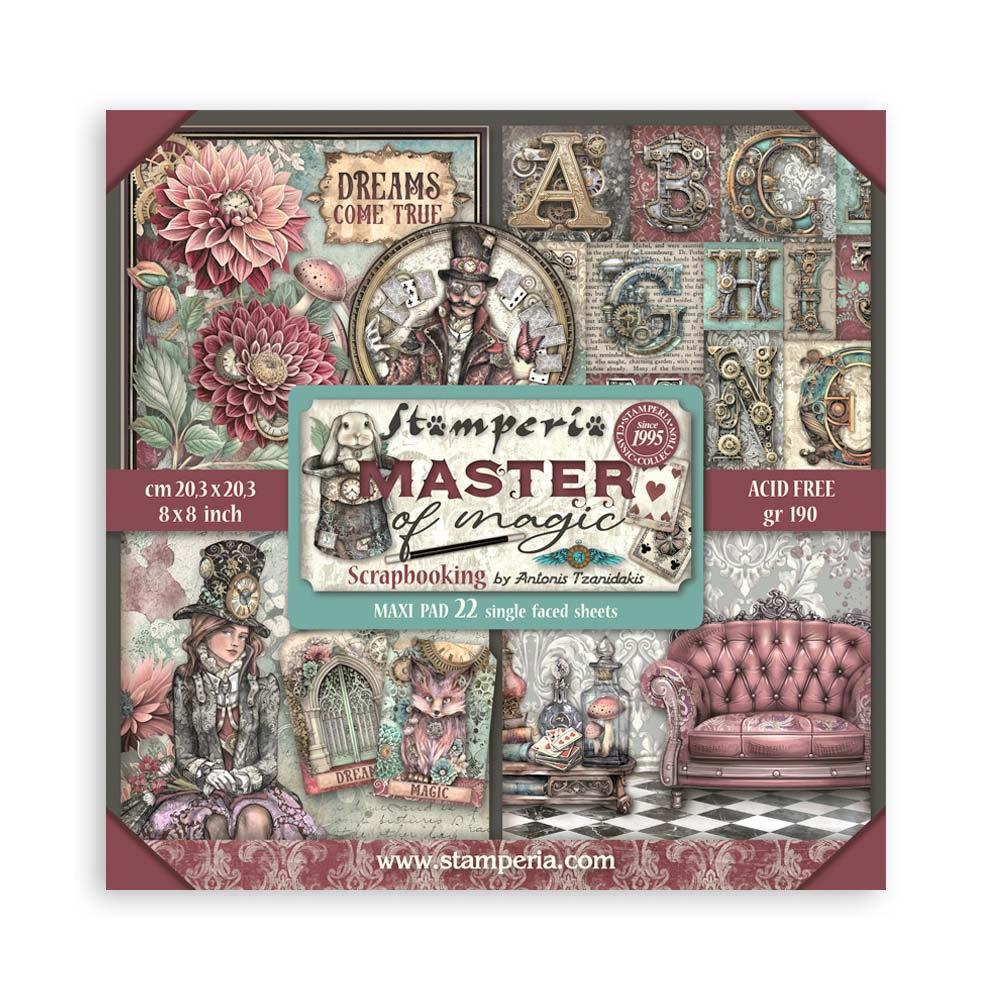 Stamperia - Master of Magic - Single Sided 8x8 Paper Pad