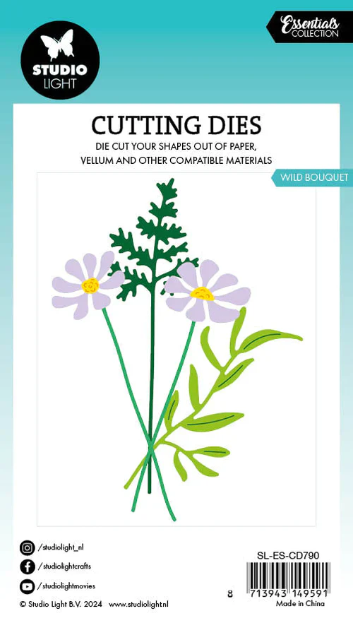Studio Light - Wild Bouquet Die Set