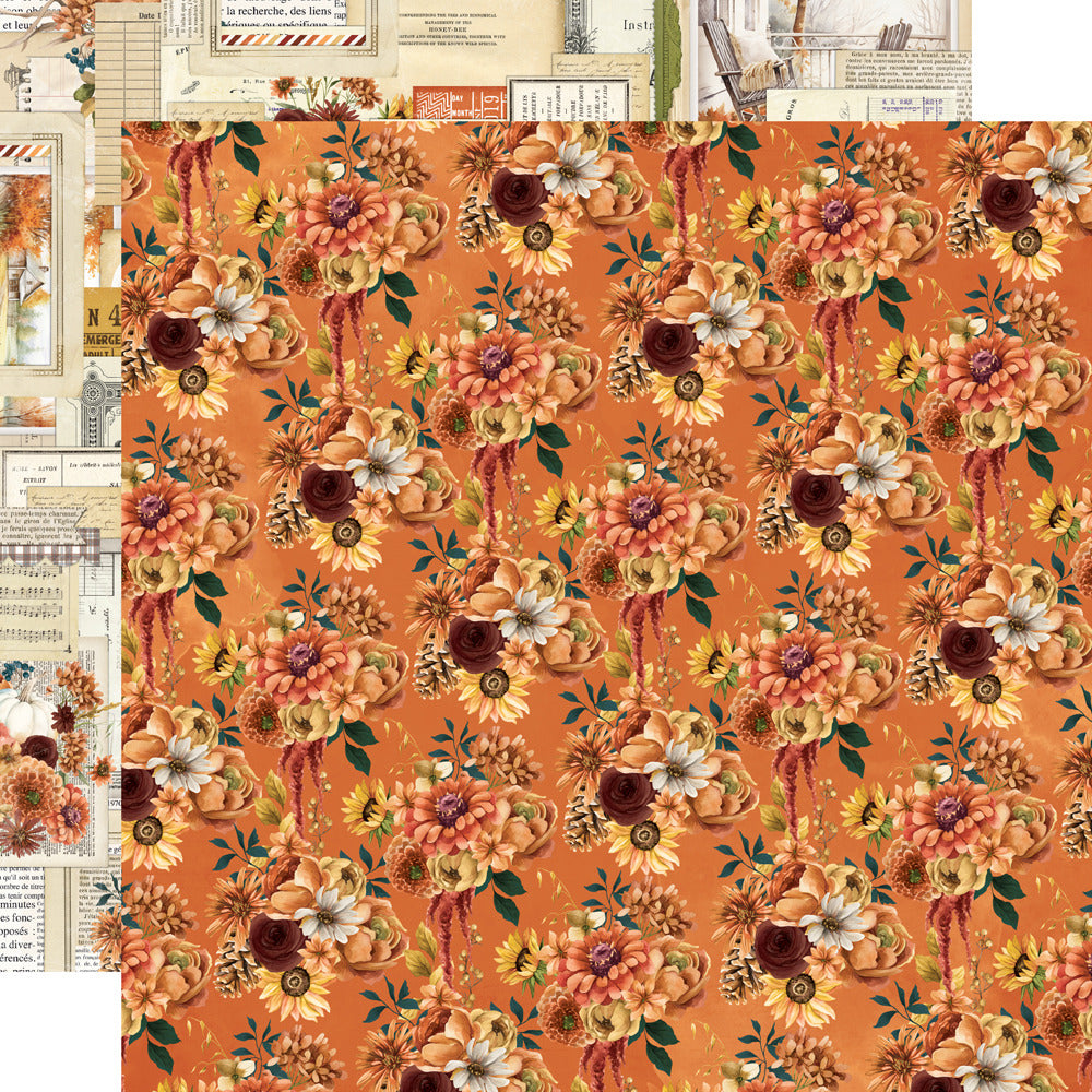Simple Stories - Simple Vintage Autumn Breeze - Cardstock: Give Thanks
