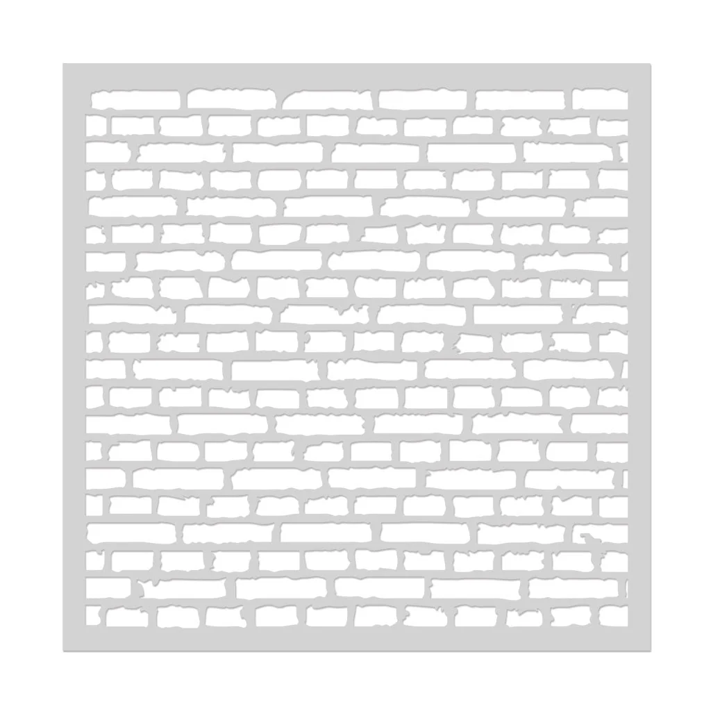 Hero Arts - Brick Wall Stencil