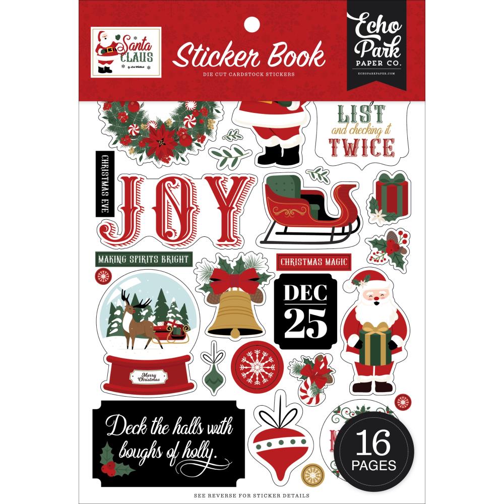 Echo Park - Santa Claus - Sticker Book