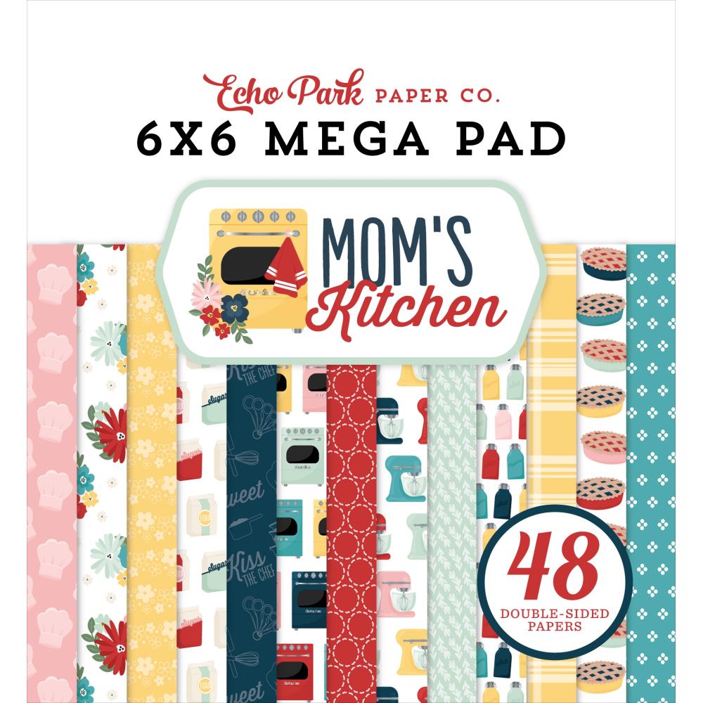 Echo Park - Mom's Kitchen - 6x6 Cardmakers Mega Paper Pad