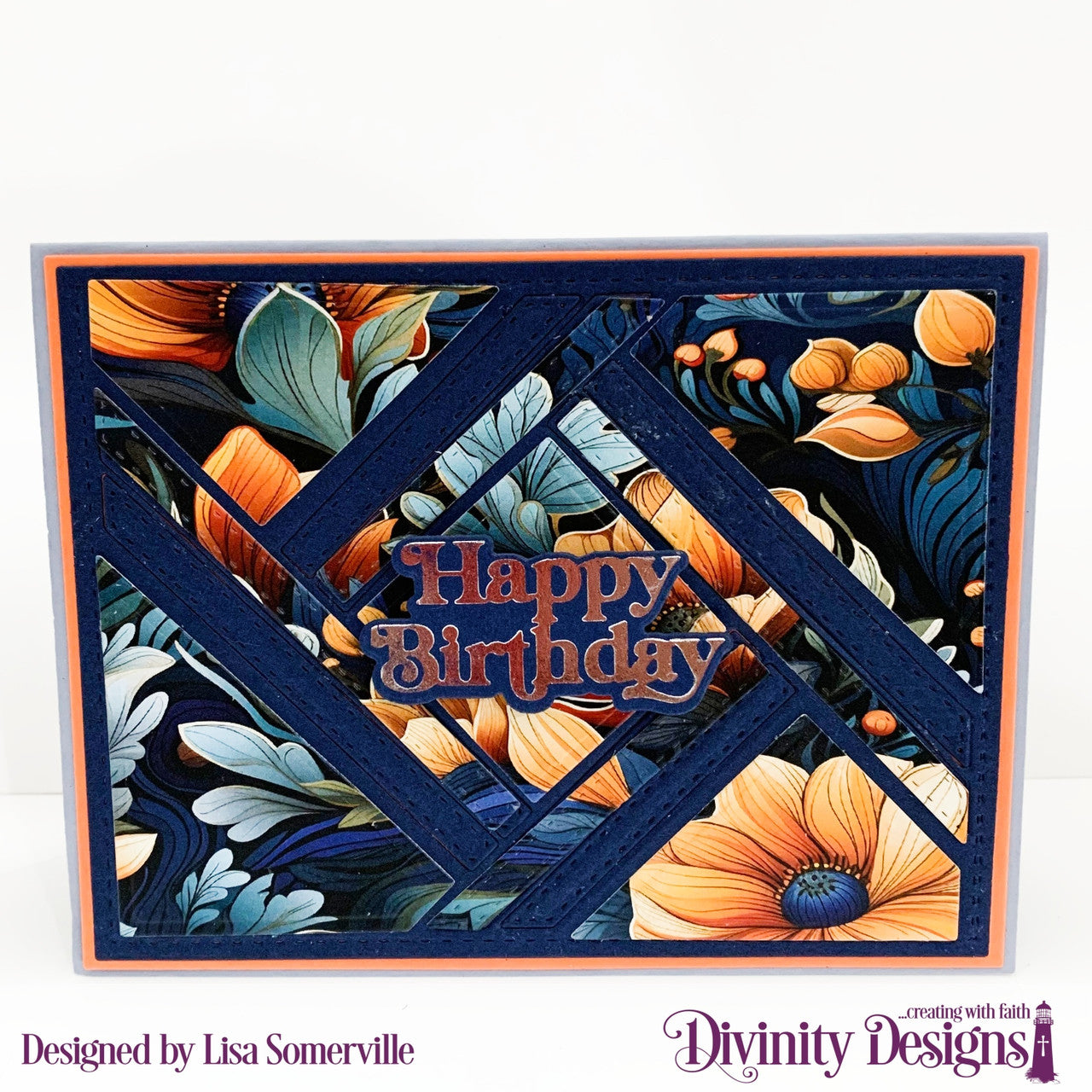 Divinity Designs - Fractured Quilt Landscape Die
