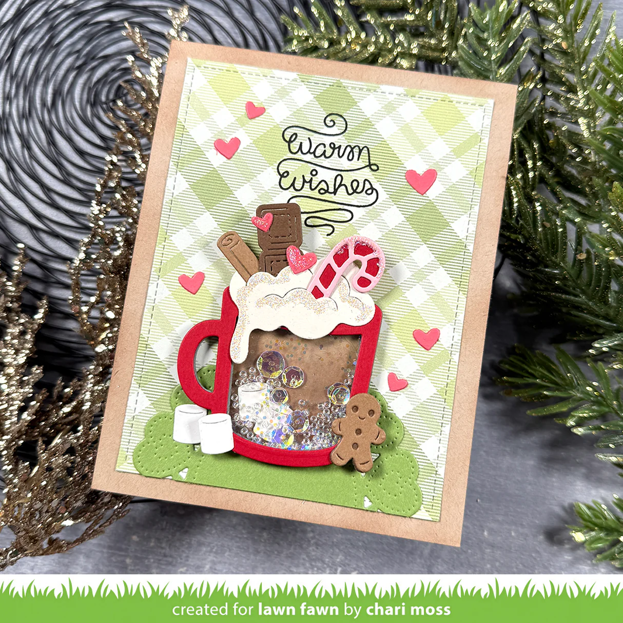 Lawn Fawn - Build-A-Drink Mug Add-On Die Set