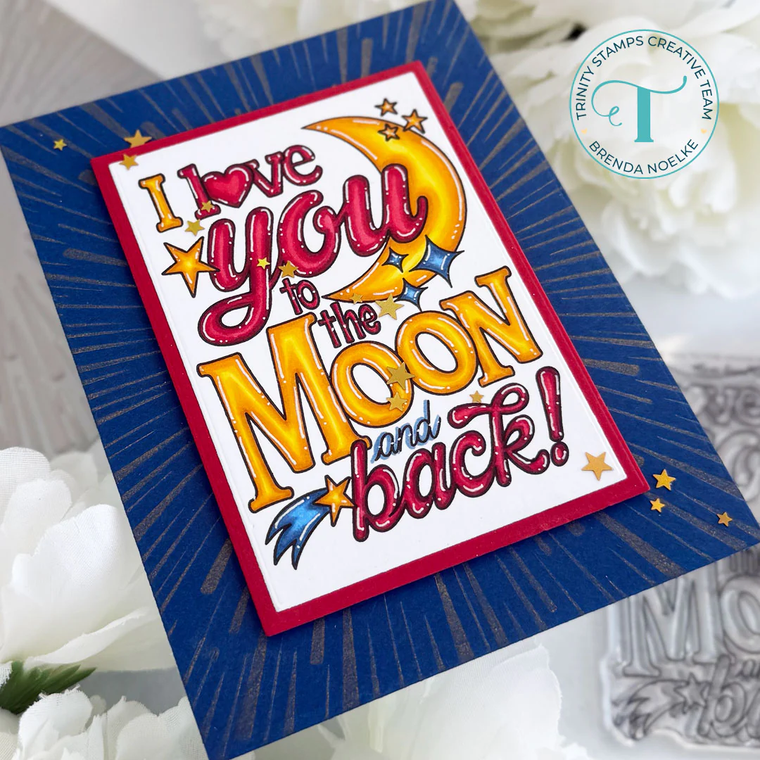 Trinity Stamps - Time Warp Letterpress Plate