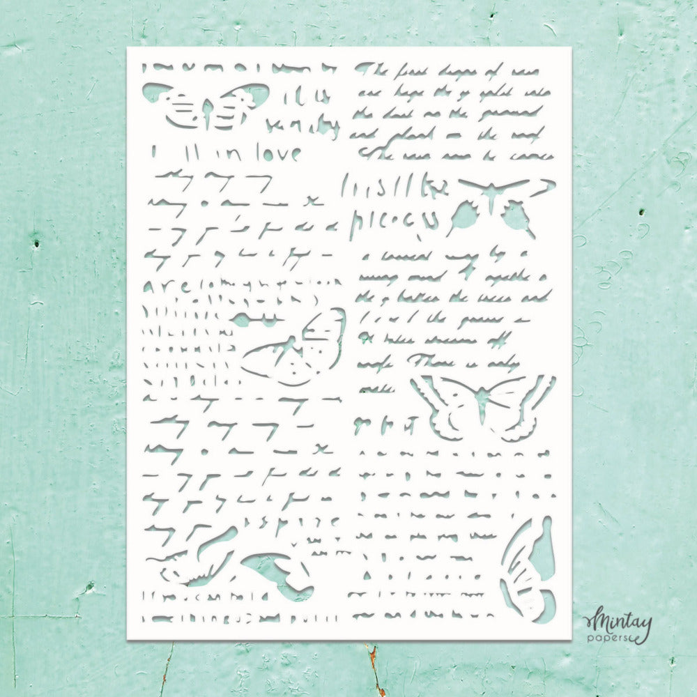 Mintay - Mintay Kreativa Stencil - Mixed 6
