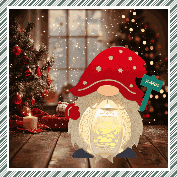 CrafTreat - DIY Paper Lantern - Gnome