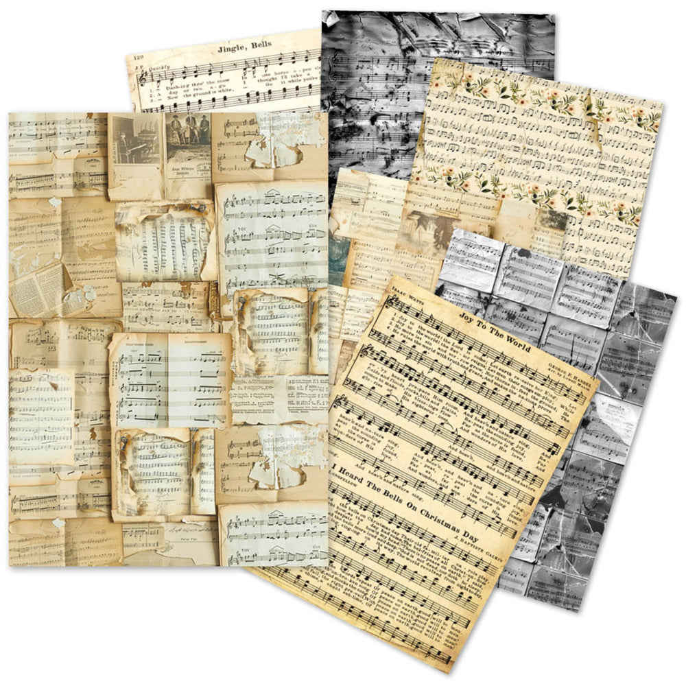 Ciao Bella - LuMania - Tissue Papers - Music Sheets