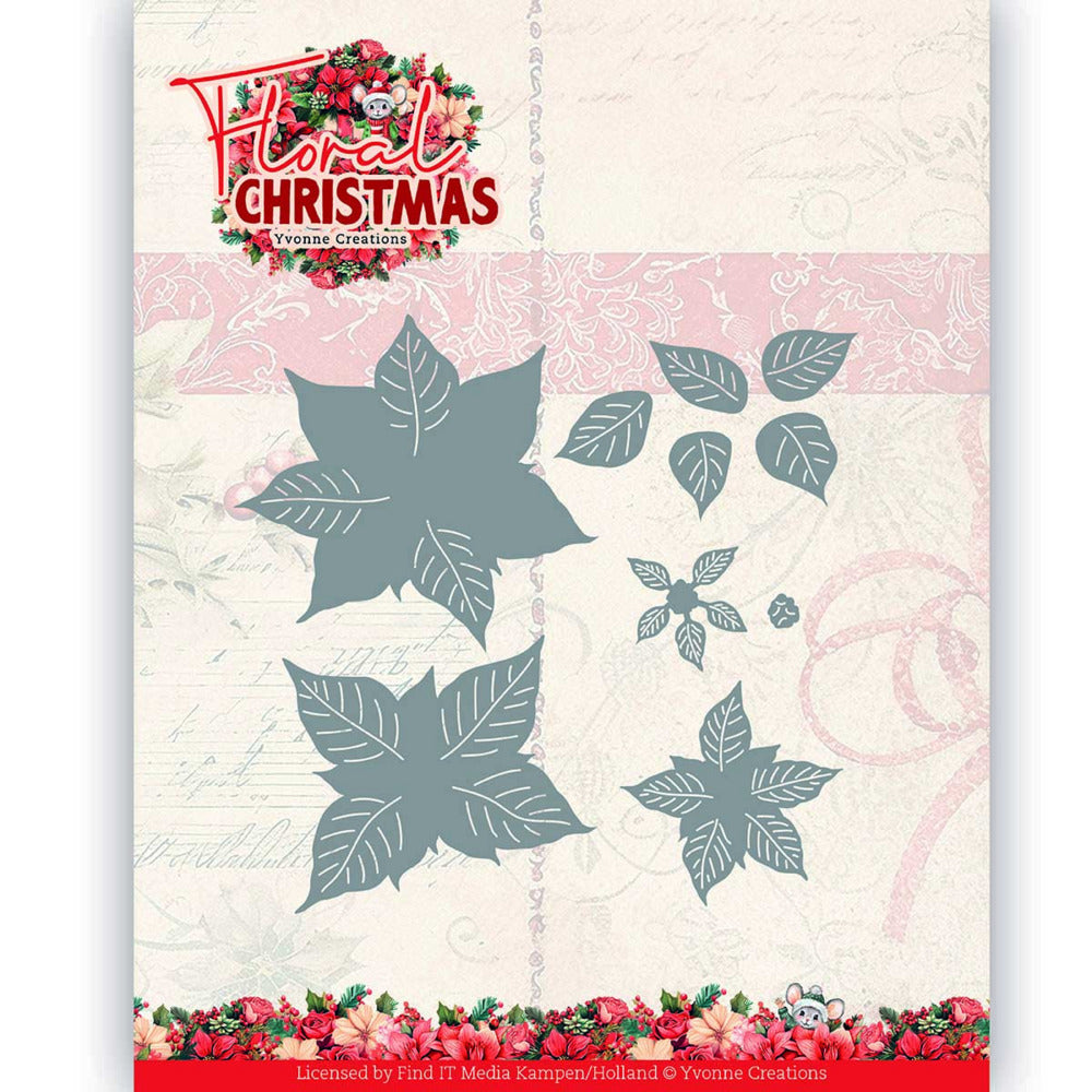 Find It Trading - Floral Christmas - Poinsettia Die Set