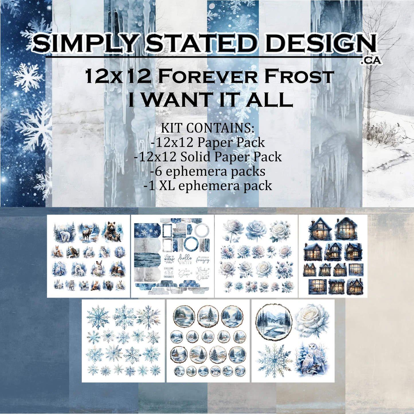Simply Stated - Forever Frost - I Want It All Bundle