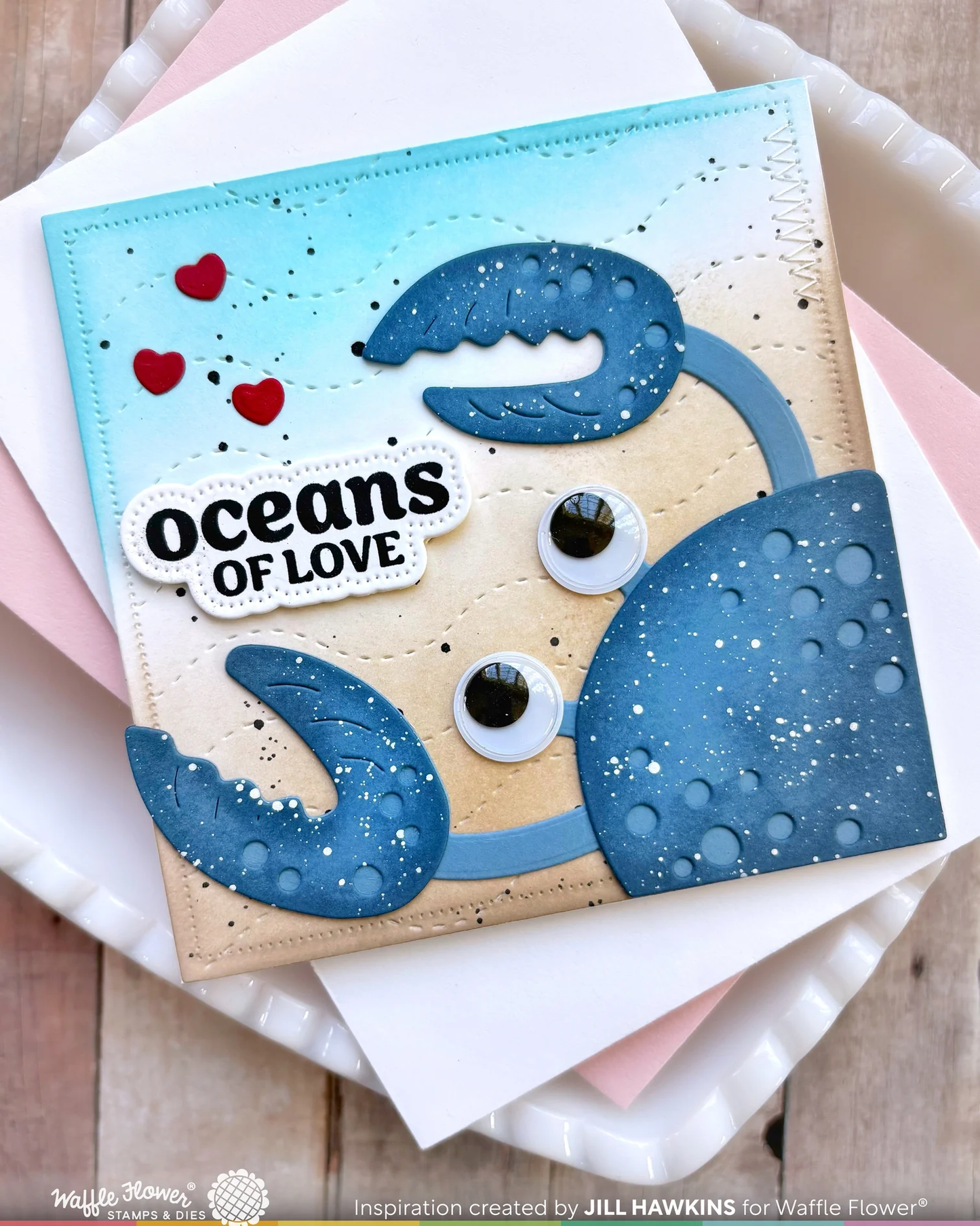 Waffle Flower - Nesting Piercing Squares Die Set