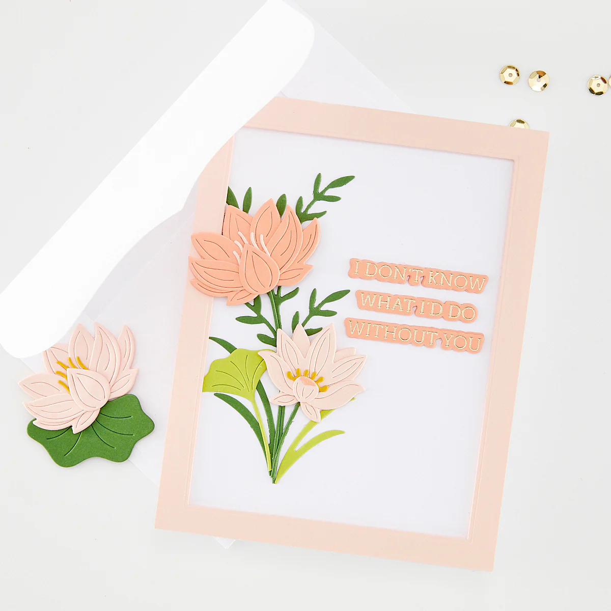 Hero Arts - Lotus Flower Die Set