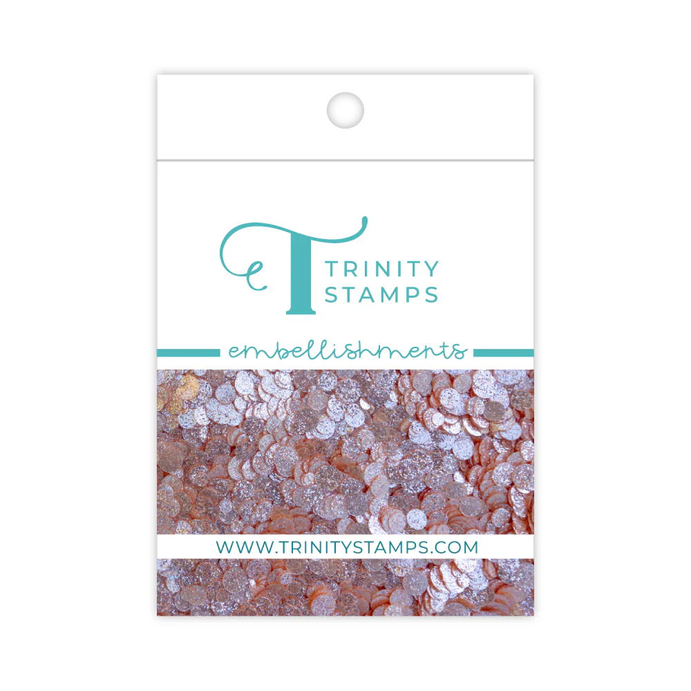 Trinity - Sparkle Spots Confetti - Papaya