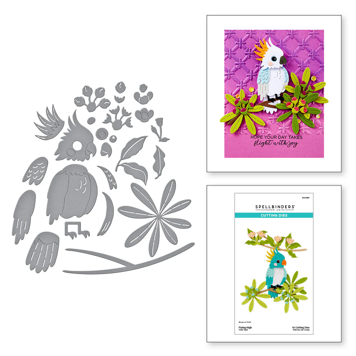 Spellbinders - Flying High Die Set