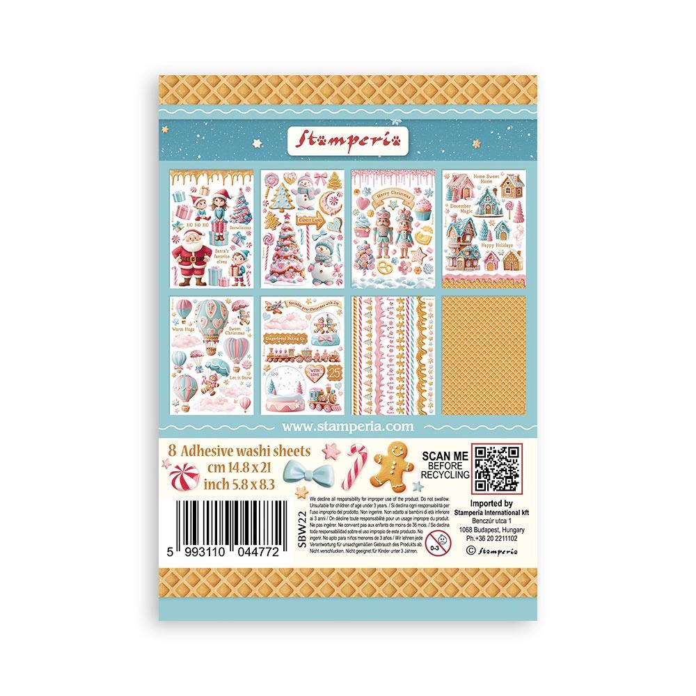 Stamperia - Candy Christmas - Washi Pad