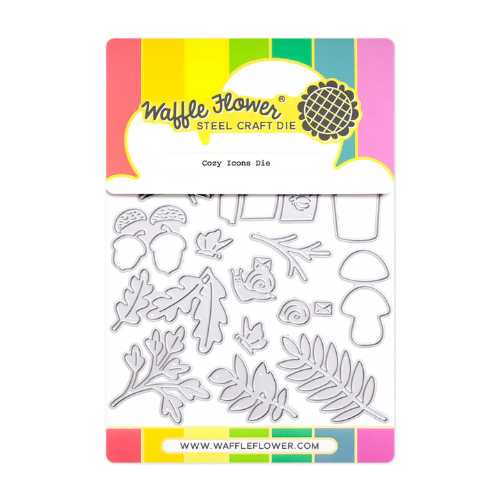 Waffle Flower - Cozy Icons Die Set