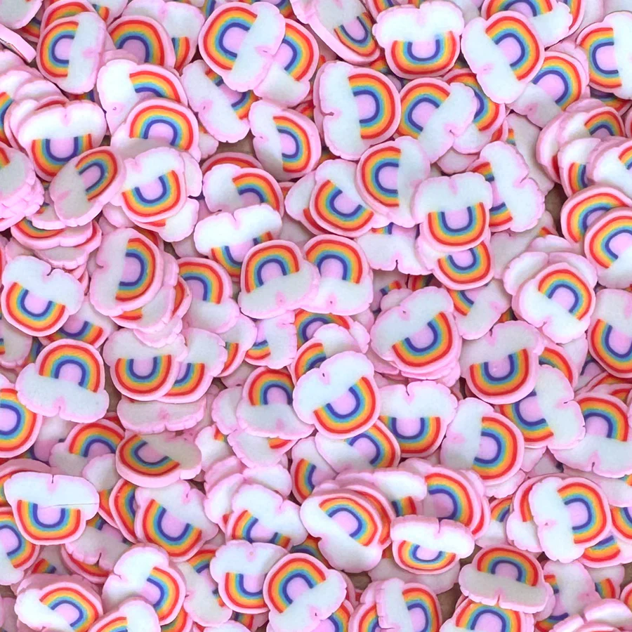 Lawn Fawn - Tiny Treasures - Rainbow Clay Pieces