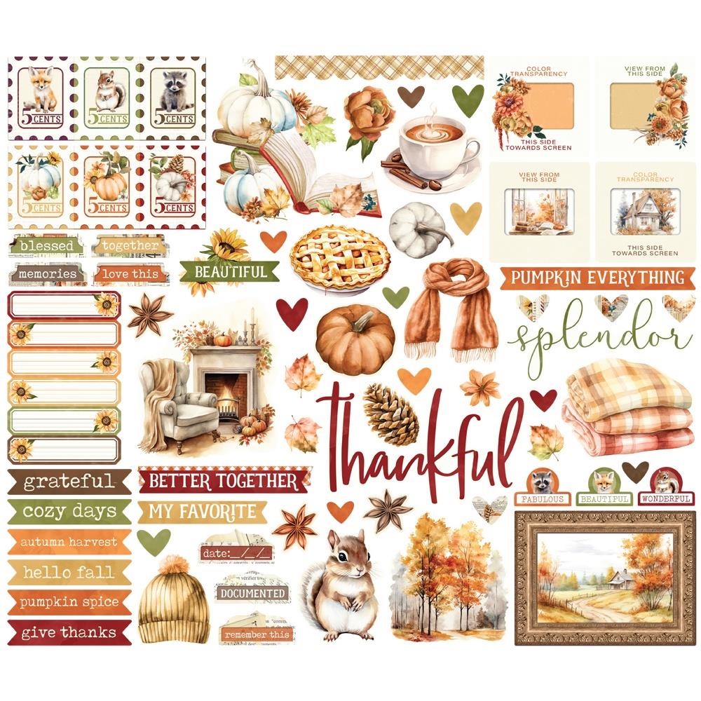 Simple Stories - Simple Vintage Autumn Breeze - Bits & Pieces