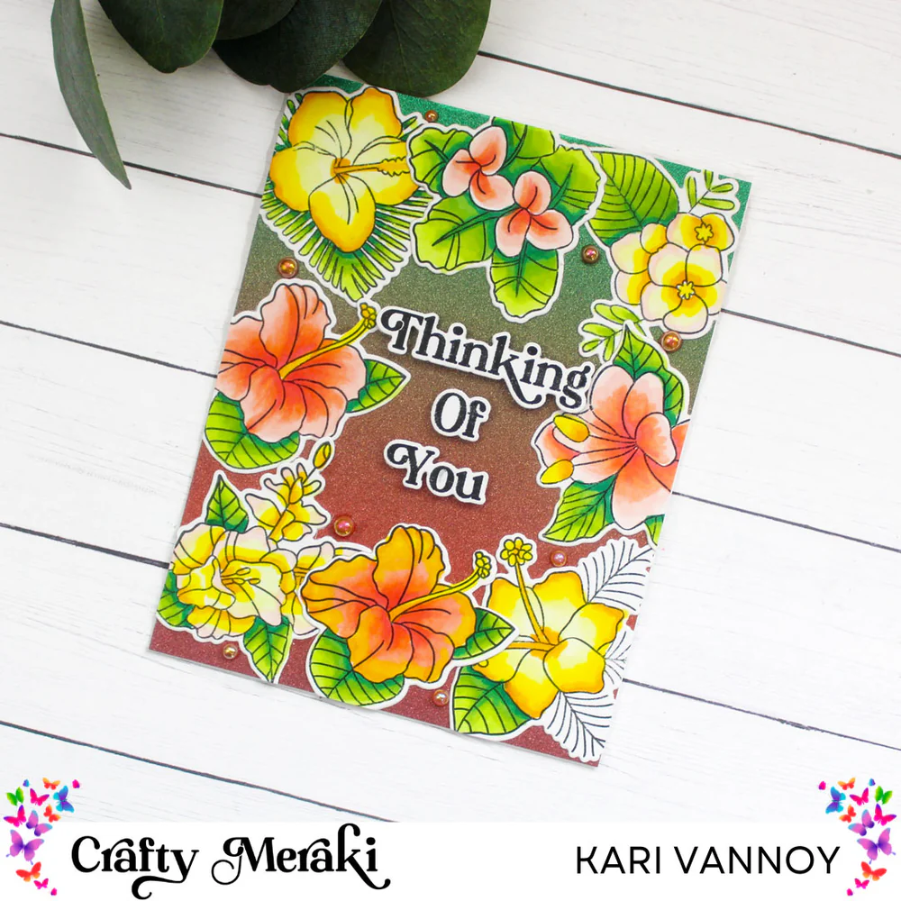 Crafty Meraki - Flower Fest Stamp & Die Bundle
