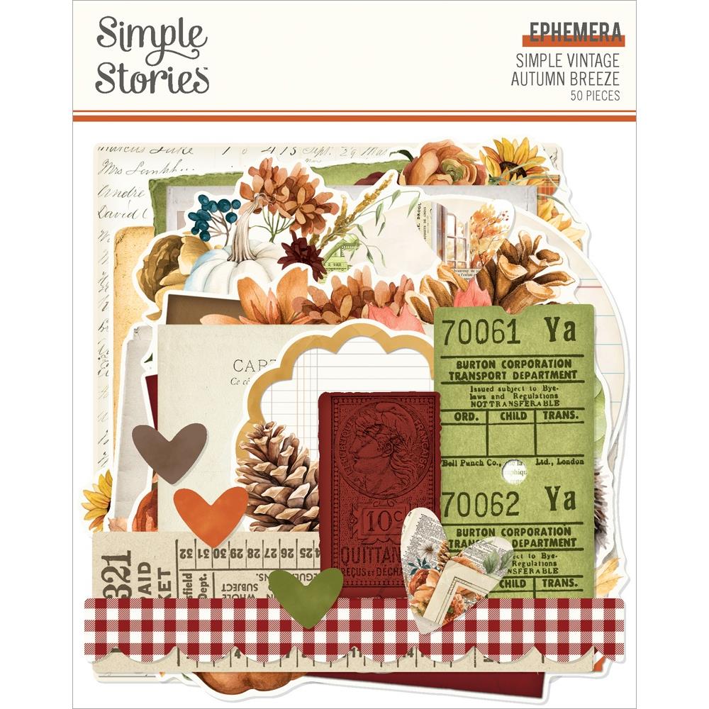 Simple Stories - Simple Vintage Autumn Breeze - Ephemera