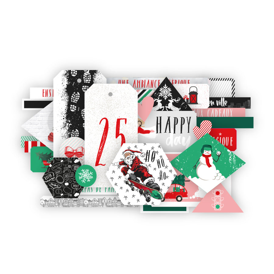 Les Ateliers de Karine - Christmas Street - Die-Cuts