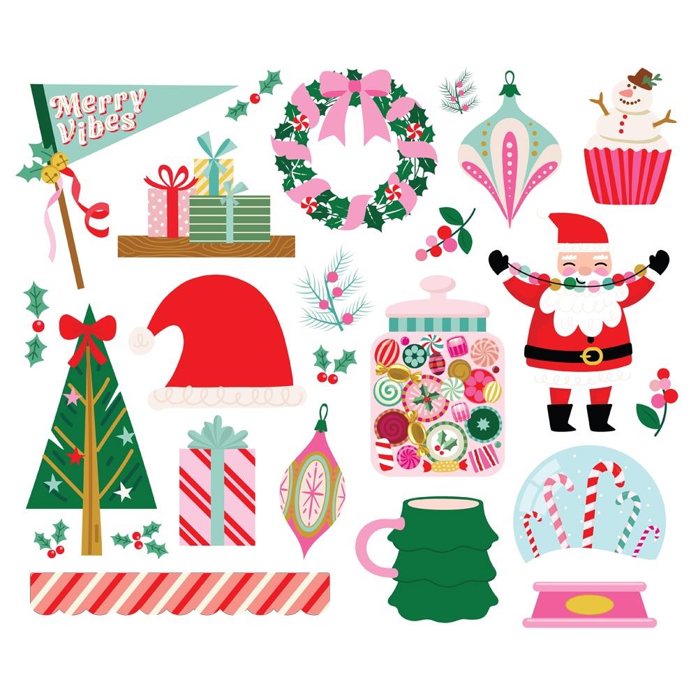 Simple Stories - Hard Candy Christmas - Big Bits