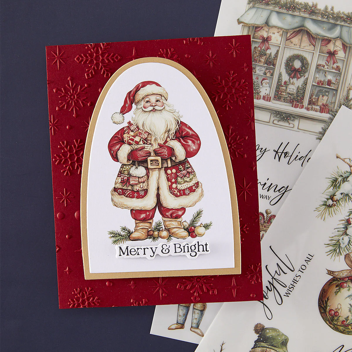 Spellbinders - Joyful Wishes Rub-Ons