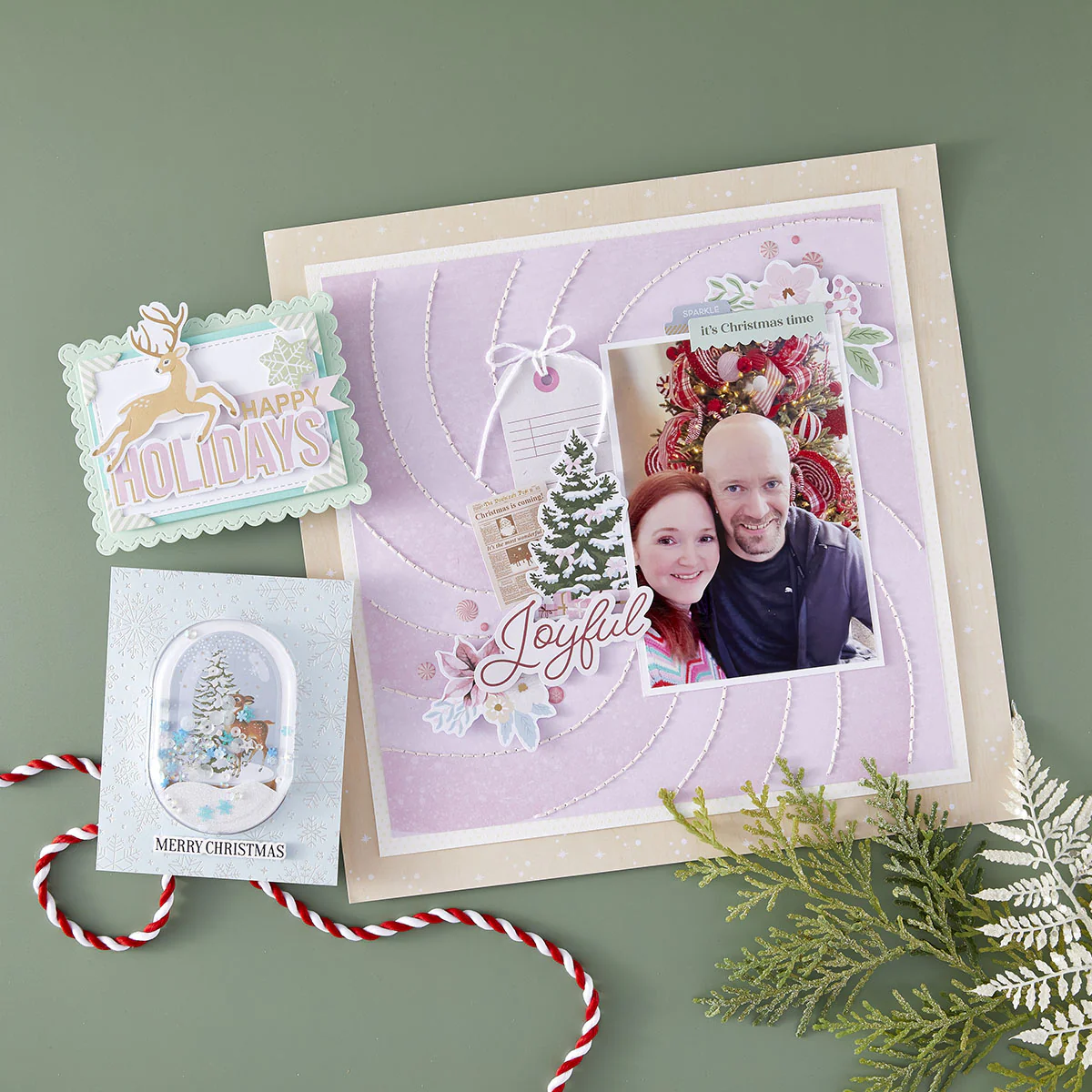Rosie's Studio - Peppermint Twist - Diecut Ephemera