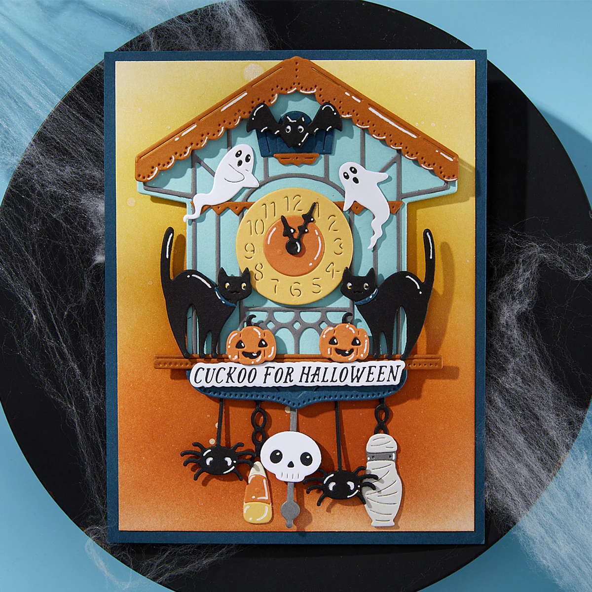 Spellbinders - BetterPress - Cuckoo Cottage Sentiments Press Plate & Die Bundle