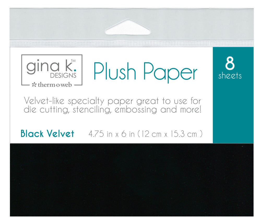 Deco Foil - Plush Paper - Black Velvet