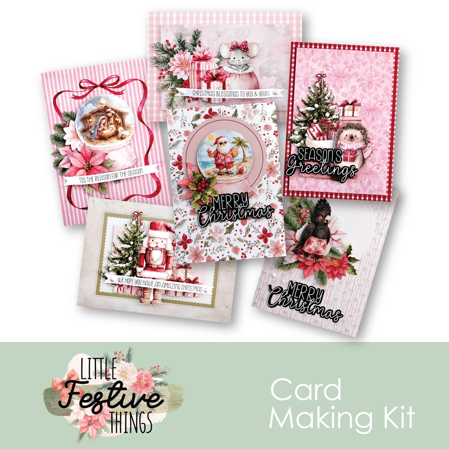 Uniquely Creative - Little Festive Things - Card Making Kit