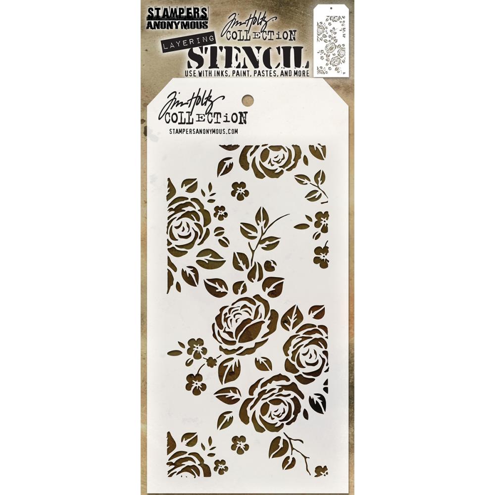 Tim Holtz - Layered Stencil - Roses