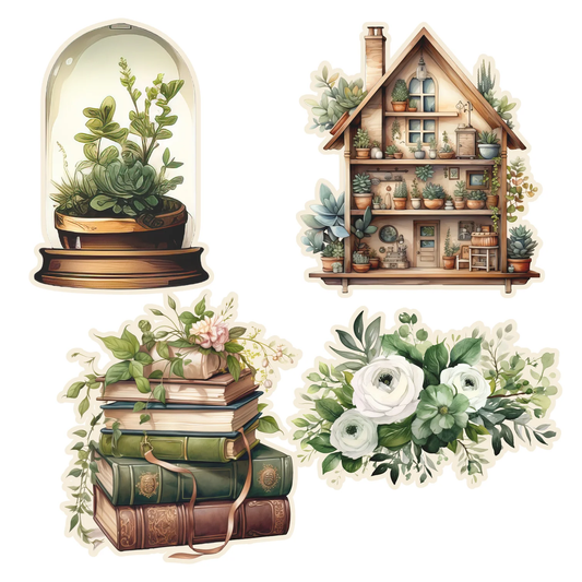 Simply Stated - Floral Academia - XL Ephemera