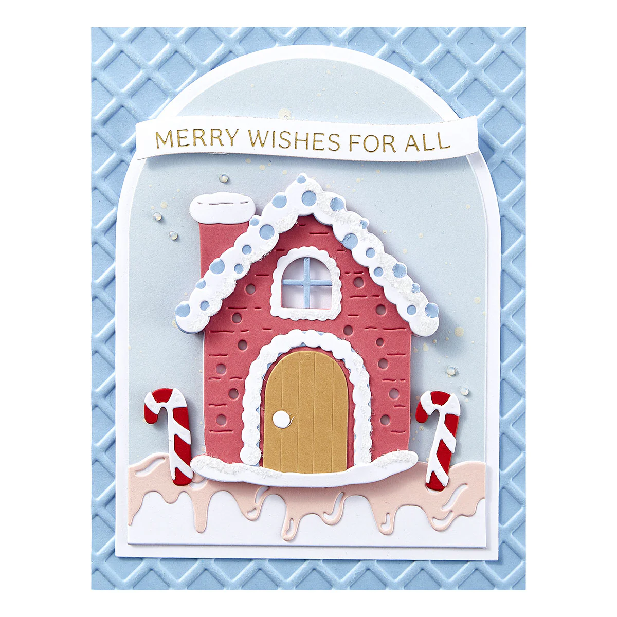 Spellbinders - 3D Embossing Folder - Waffle Cone