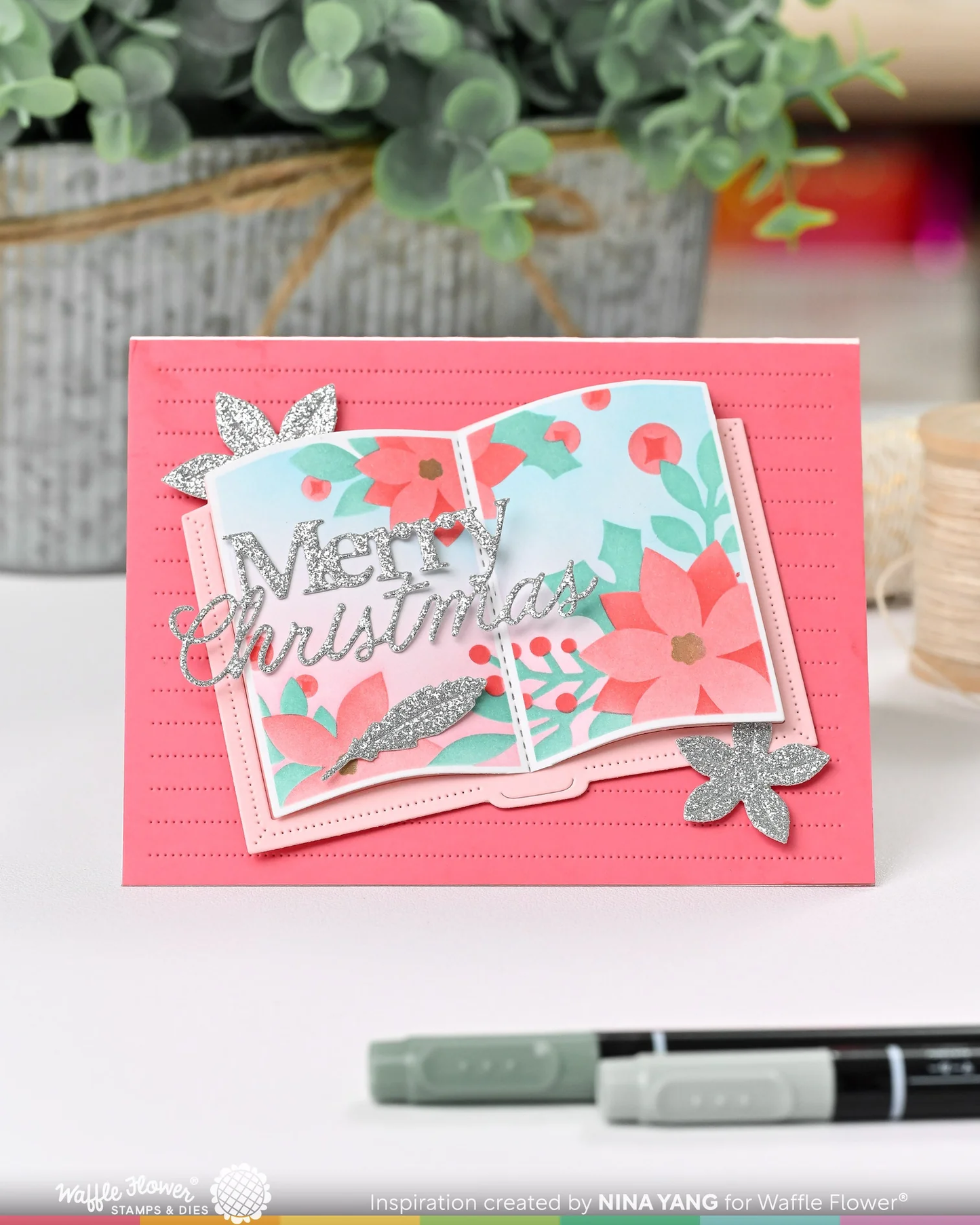 Waffle Flower - Merry Christmas Die Set