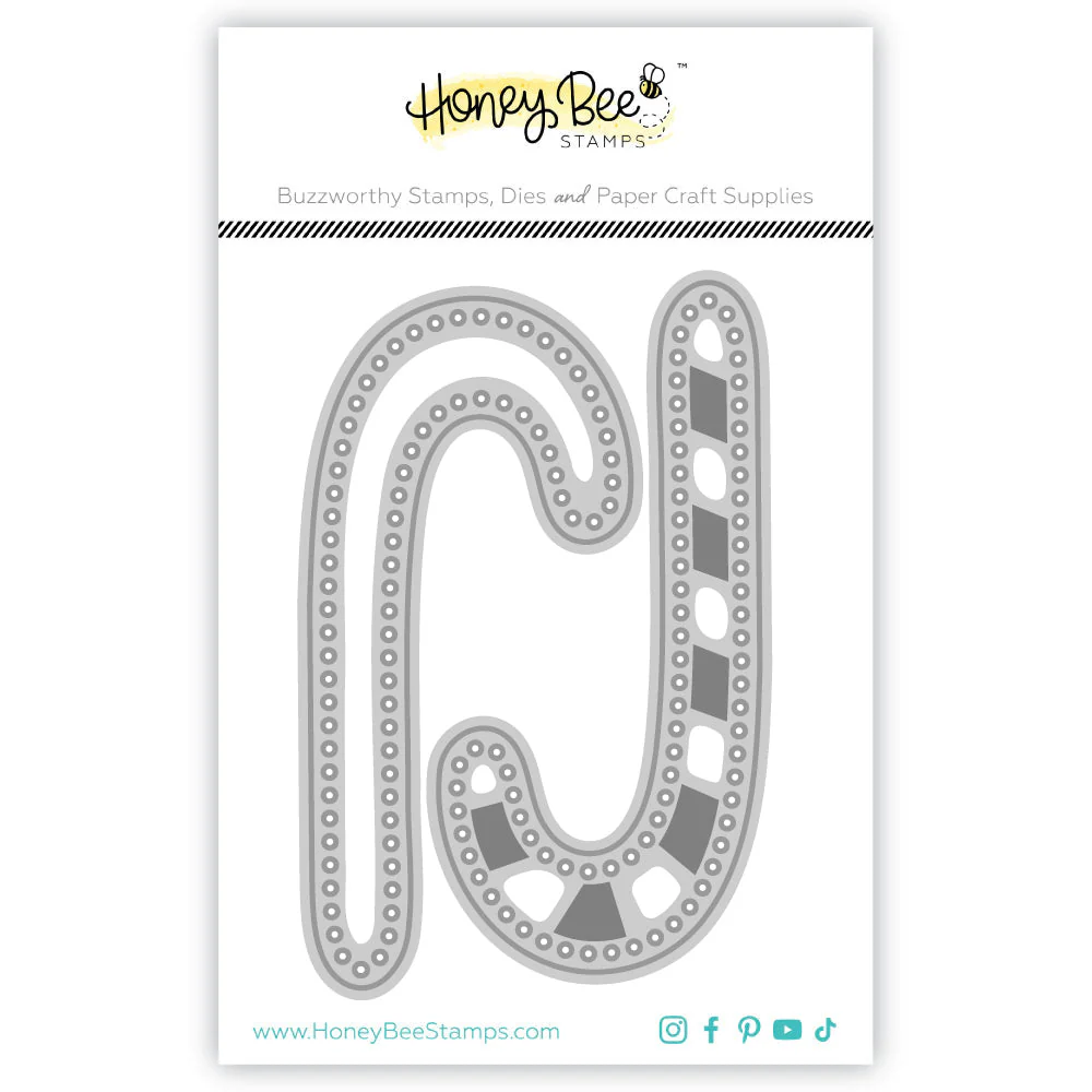 Honey Bee - In Stitches: Candy Cane Die Set