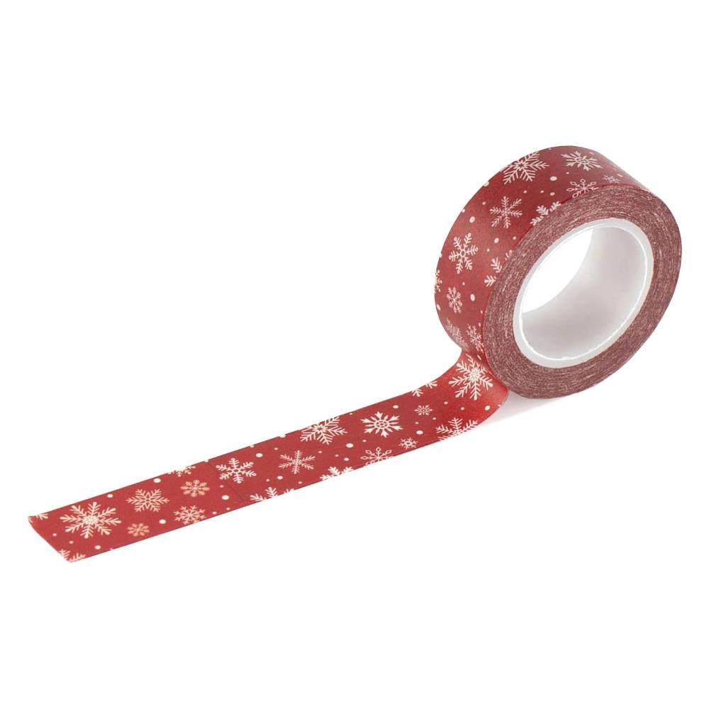 Echo Park - Christmas Express - So Very Merry Red Snowflakes Washi Tape