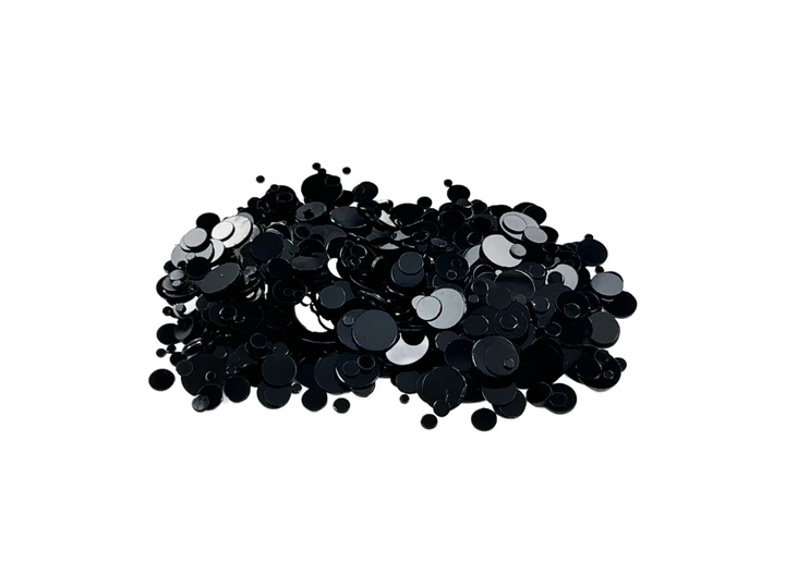 Gina K. - Metallic Dots - Black
