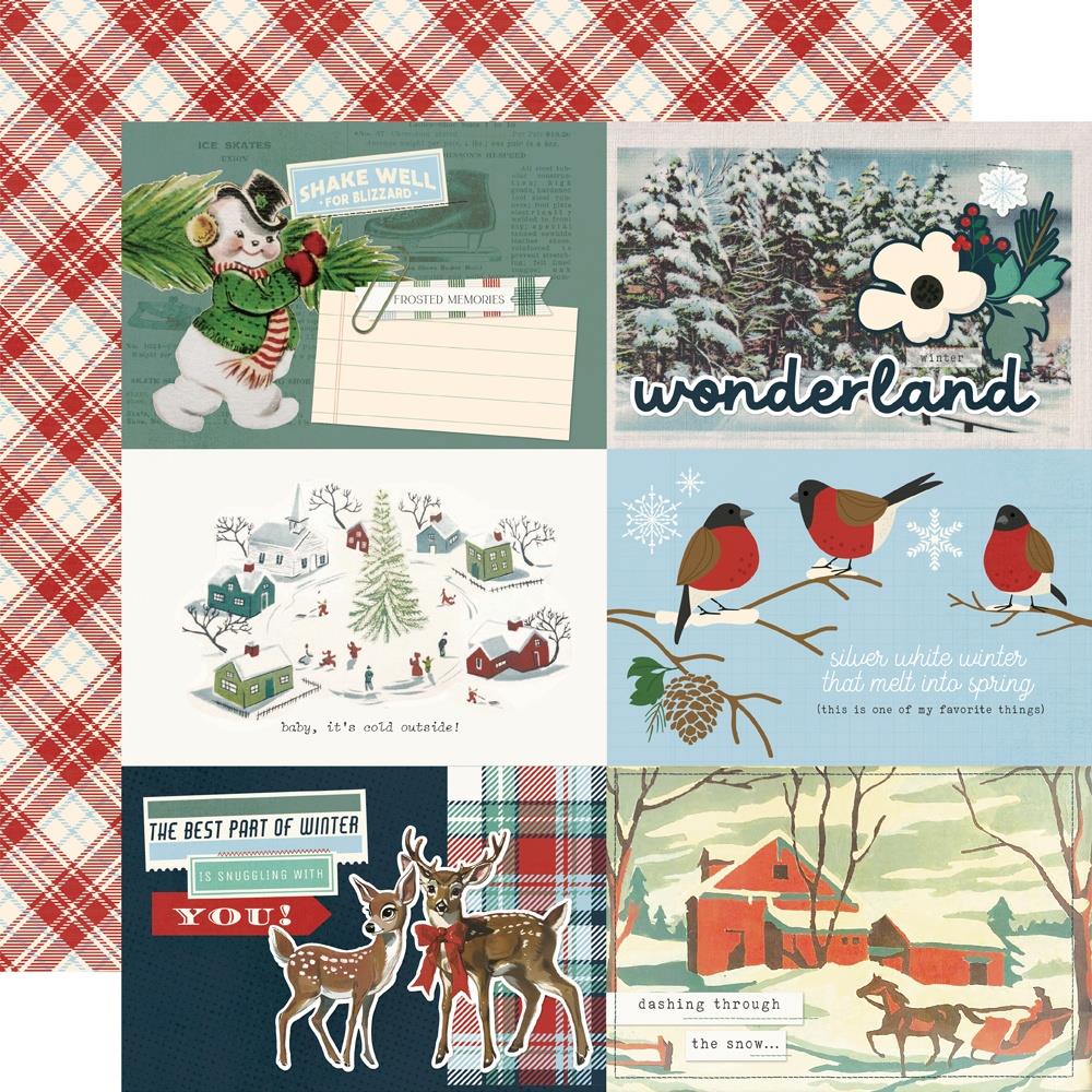 Simple Stories - Simple Vintage Flannel Season - Cardstock: 4x6 Elements