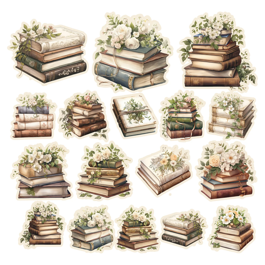 Simply Stated - Floral Academia - Books Ephemera