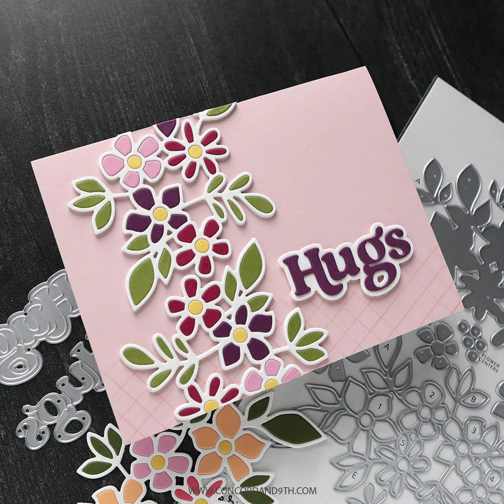 Concord & 9th - Love Hugs Hello Die Set by Kristina Werner