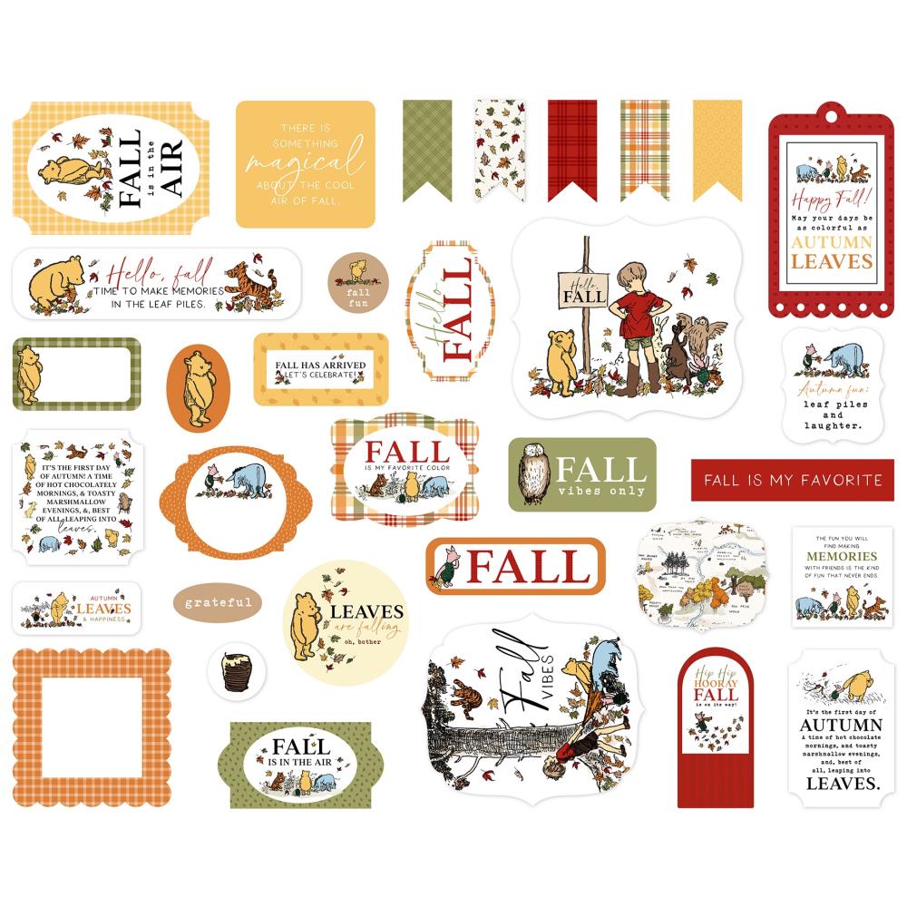 Echo Park - Winnie the Pooh Autumn - Ephemera
