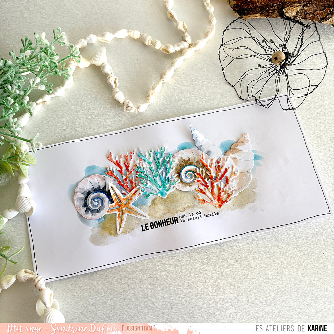 Les Ateliers de Karine - Pura Vida - Un Jour Parfait Stamp Set