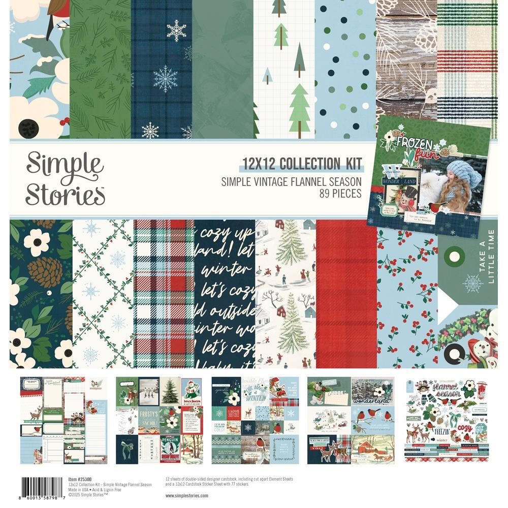 Simple Stories - Simple Vintage Flannel Season - Collection Kit