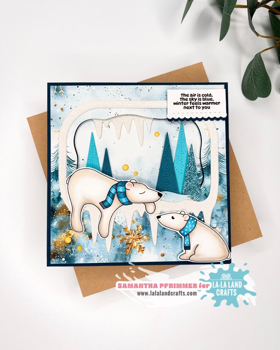 La-La Land Crafts - Snowy Days Stamp Set