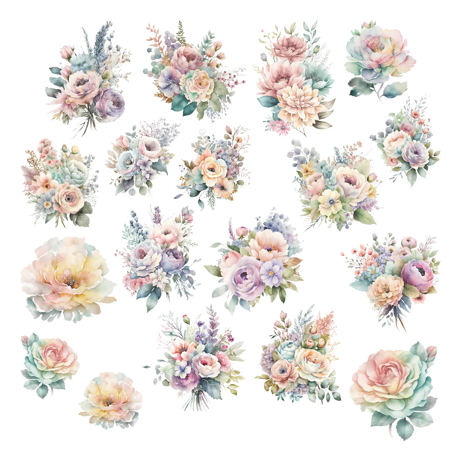 Simply Stated - A Few of my Favorite Things - Floral Ephemera
