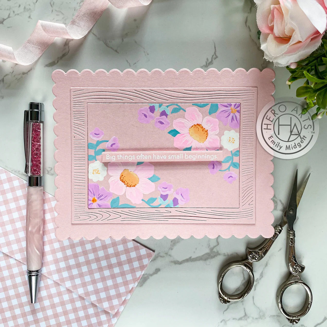 Hero Arts - Infinity Dies - Scalloped Rectangles